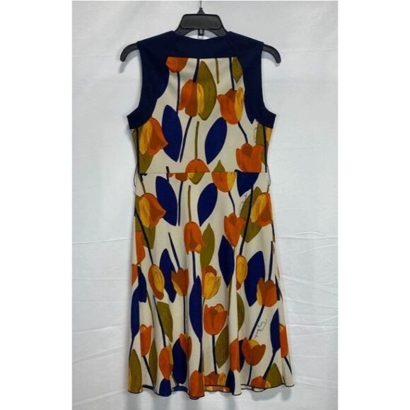 TORY BURCH Tulip Print Atley Dress Size S EUC - Picture 3 of 7